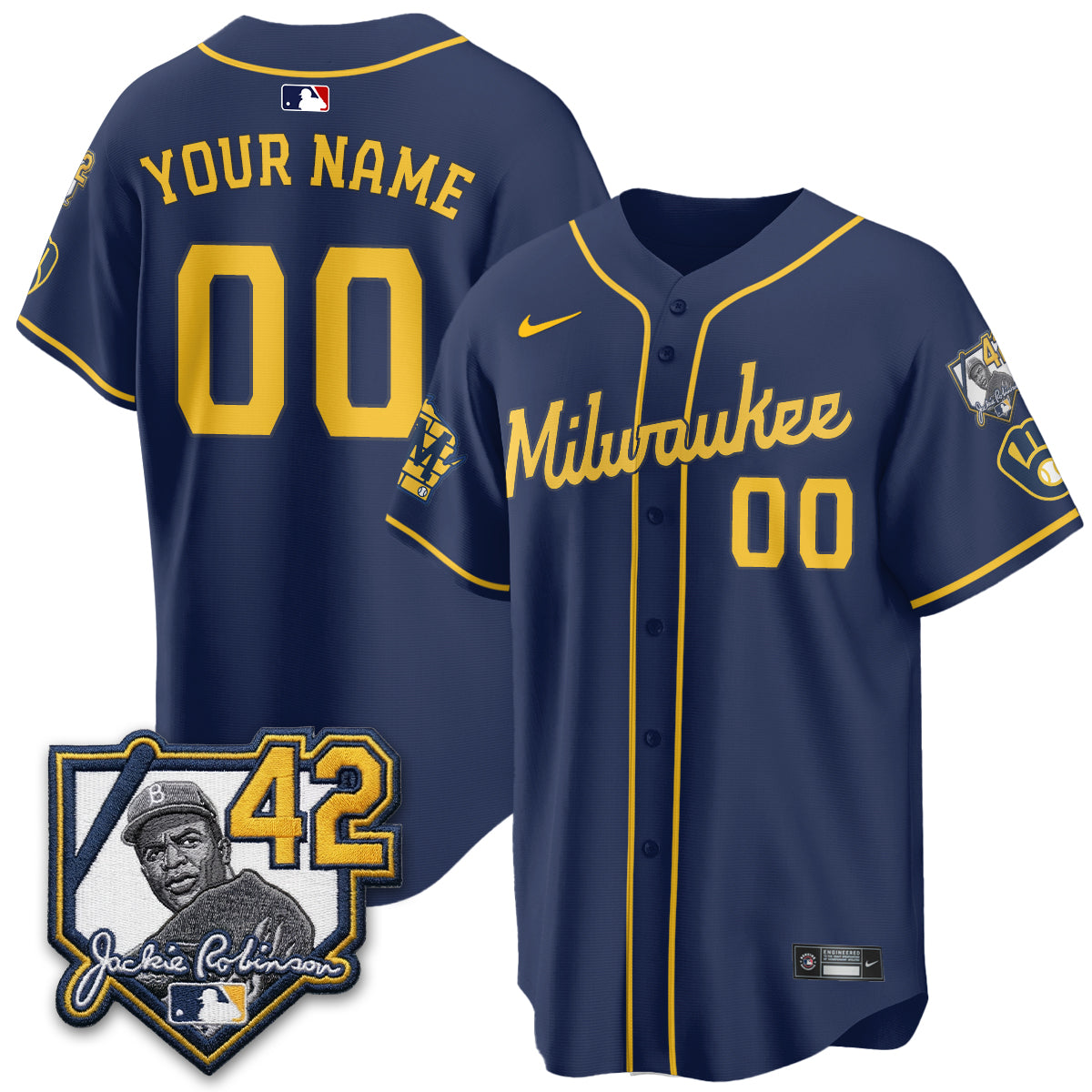 MIL 2026 New Era Vapor Custom Limited Jersey - Stitched