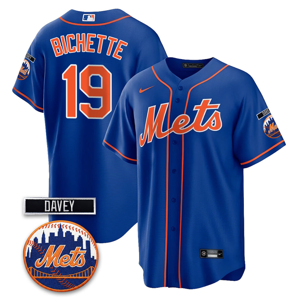 NYM 2026 Davey Johnson Memorial Vapor Limited Jersey - Stitched