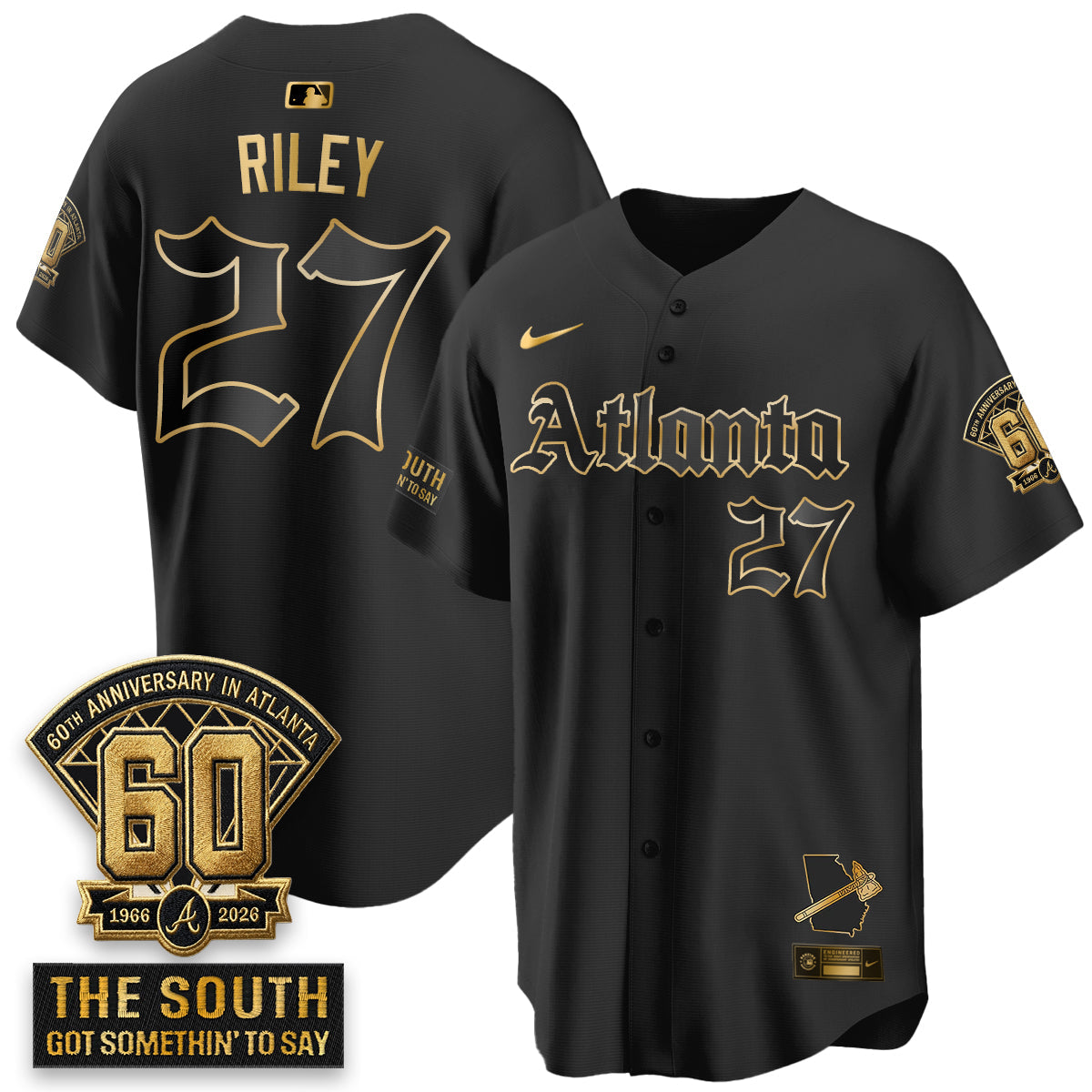 ATL 2026 Gothic Edition Vapor Limited Jersey - All Stitched V2