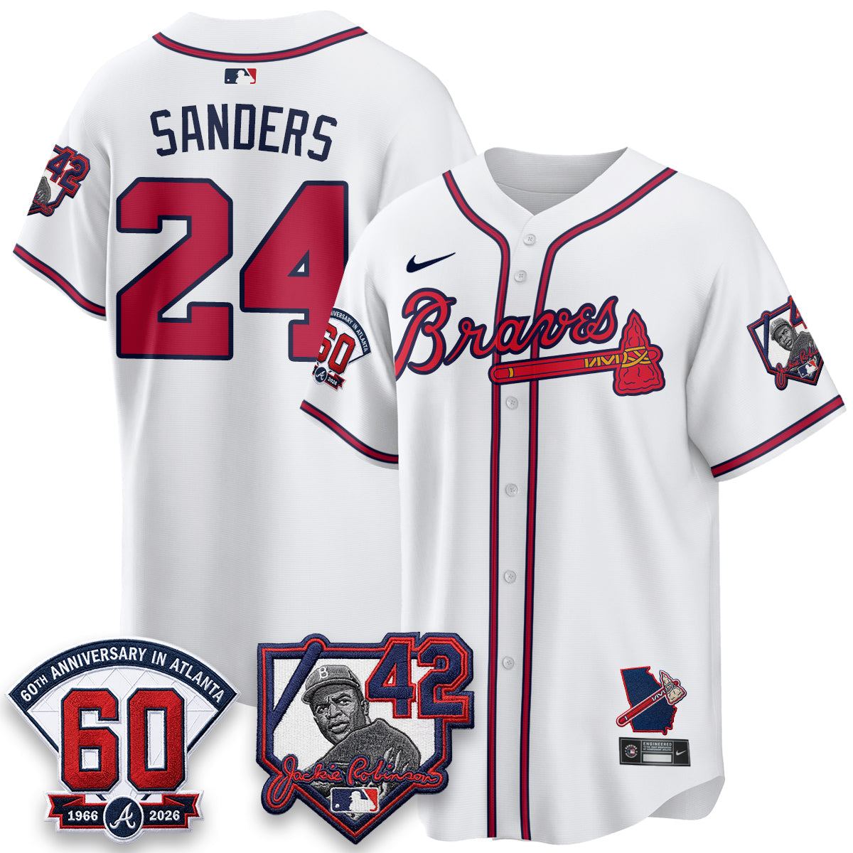 ATL 2026 Jackie Robinson Day Vapor Limited Jersey - All Stitched