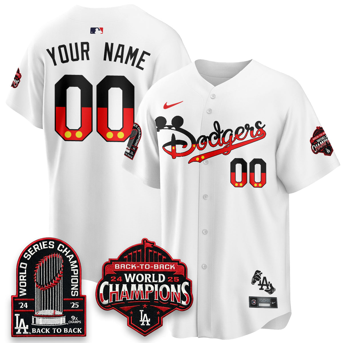 LAD x Mouse Vapor Limited Custom Jersey- Stitched