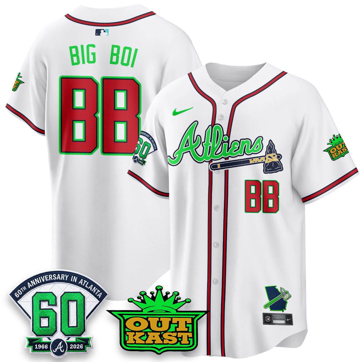 ATL x Atliens Cool Base Galaxy Version Jersey - Stitched (28)