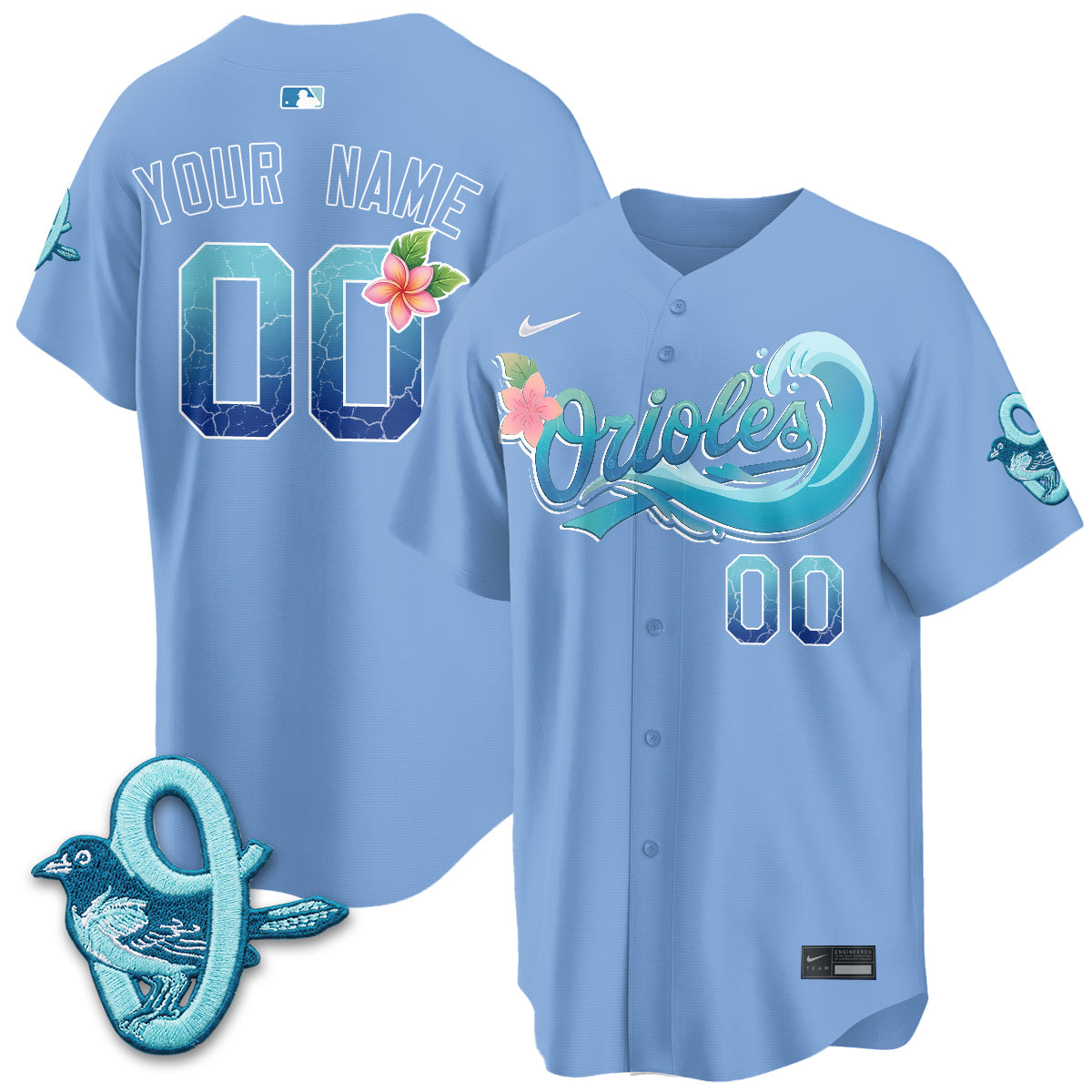 BAL Aloha Spirit Vapor Premier Custom Jersey - Stitched