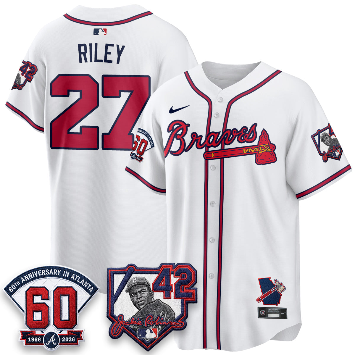 ATL 2026 Jackie Robinson Day Vapor Limited Jersey - All Stitched