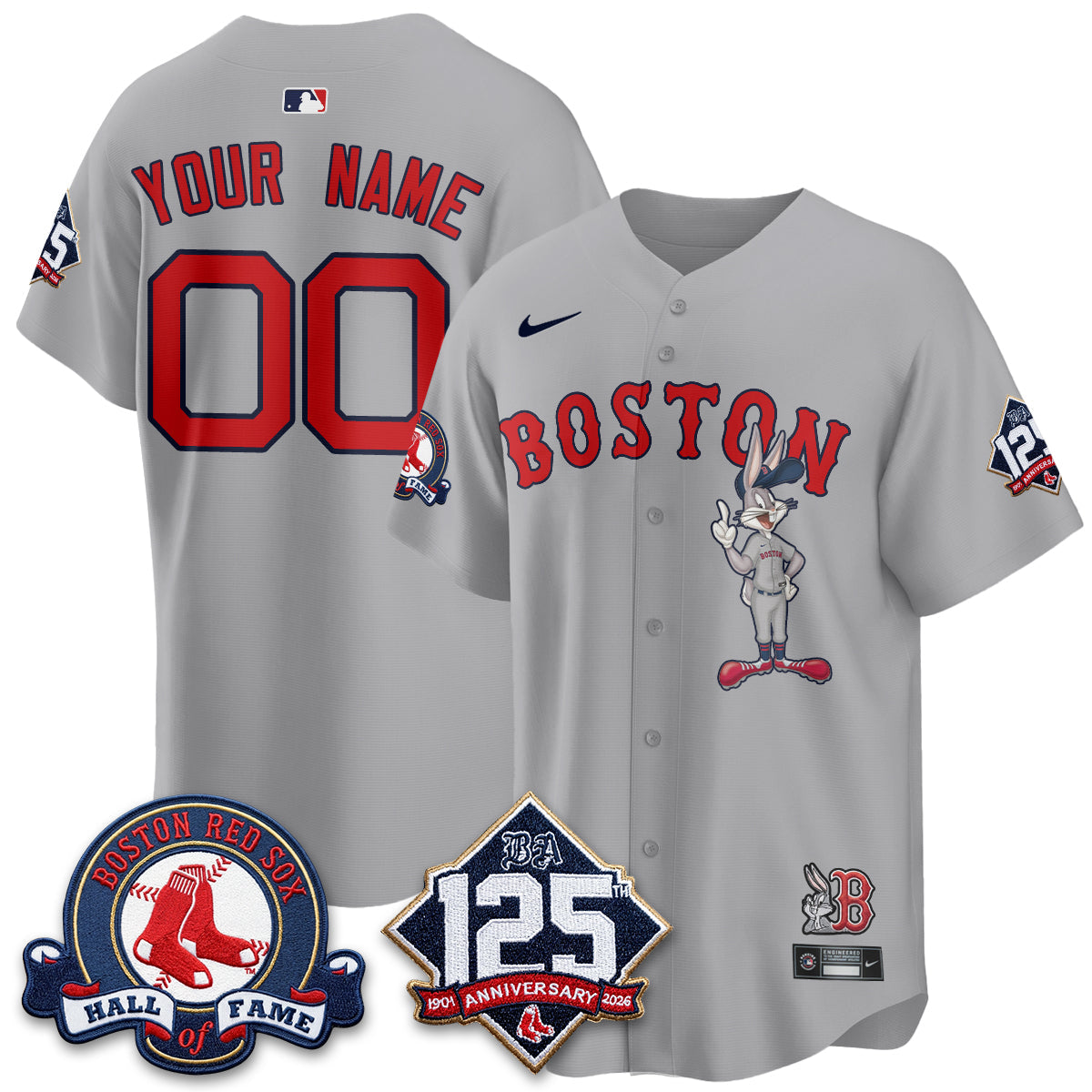 BOS x Bunny Vapor Premier Limited Custom Jersey - Stitched