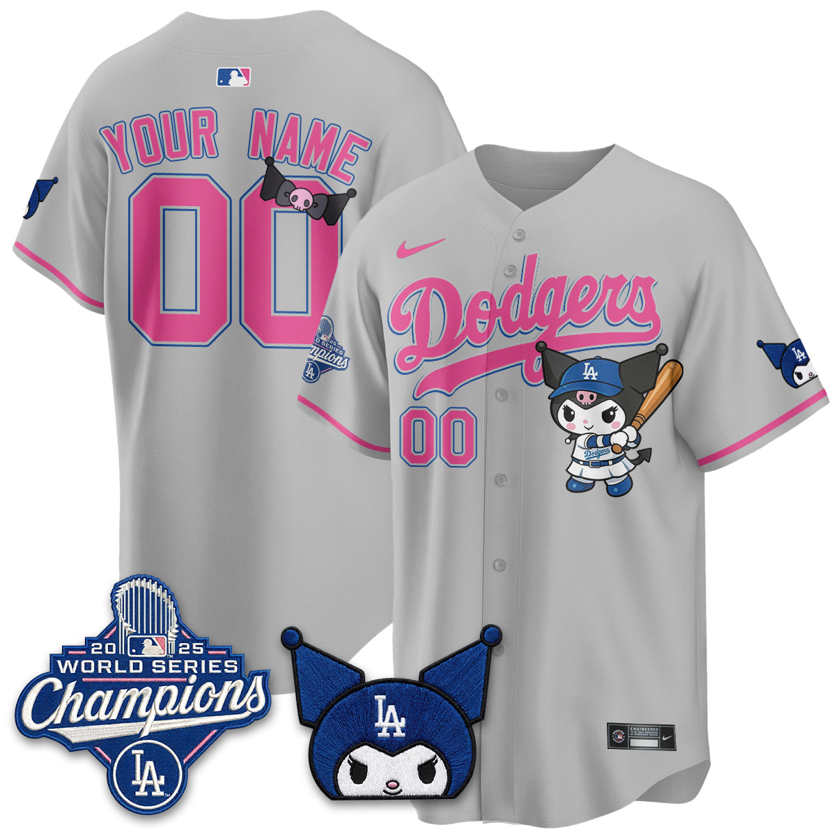LAD Kuromi Edition Vapor Custom Jersey - Stitched