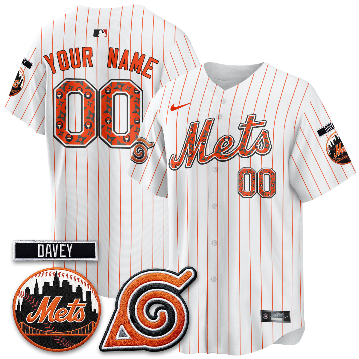 NYM x Naruto Nights 2026 Vapor Limited Custom Jersey - All Stitched V2