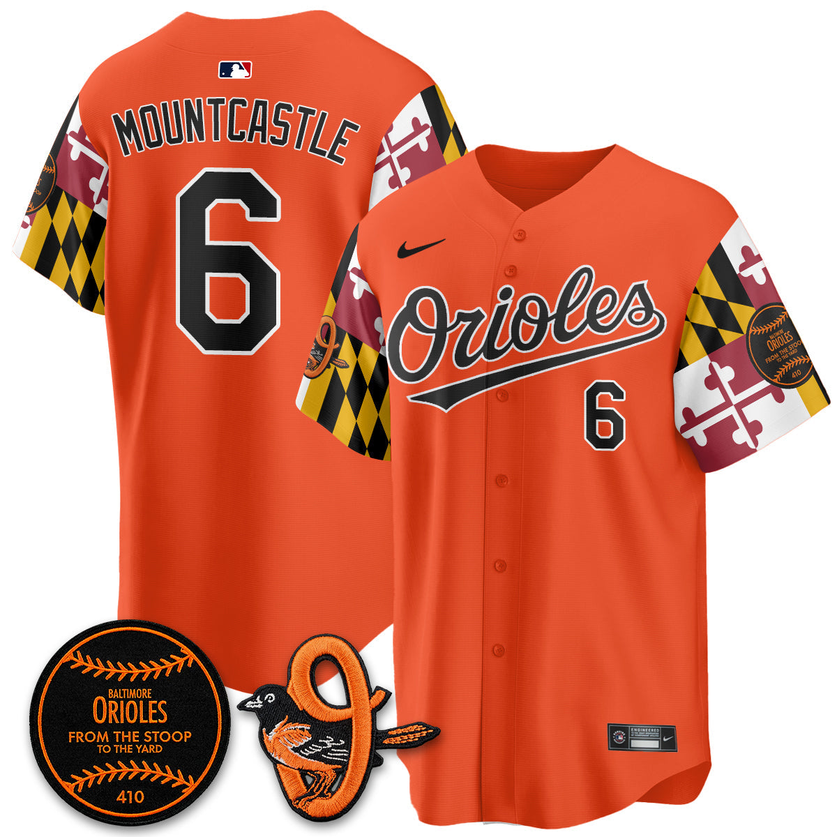 BAL 2026 x Maryland State Flag Vapor Jersey - All Stitched V2