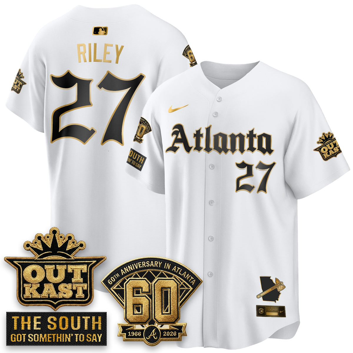 ATL 2026 Gothic Edition Vapor Limited Jersey - Stitched