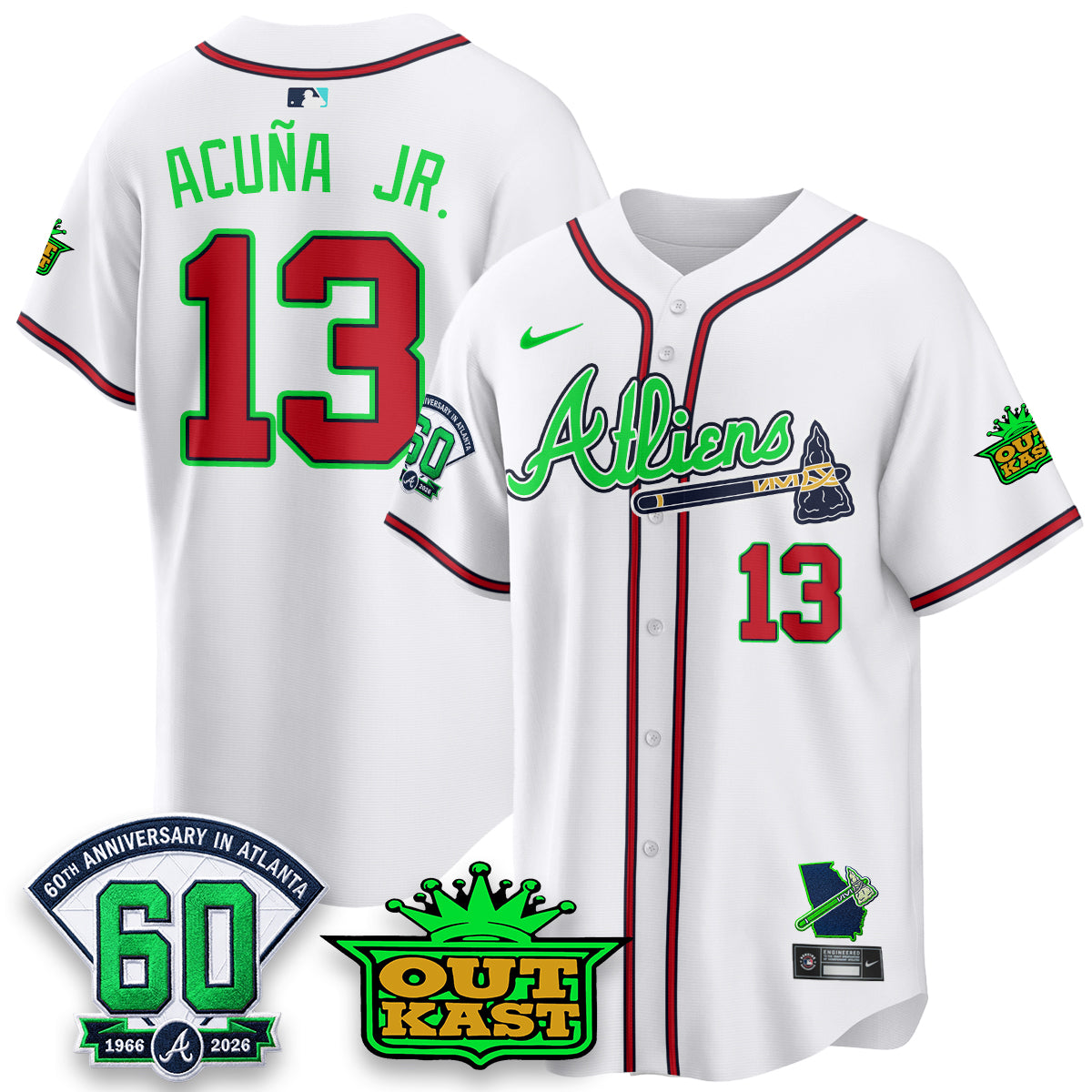 ATL x Atliens Cool Base Galaxy Version Jersey - Stitched (28)