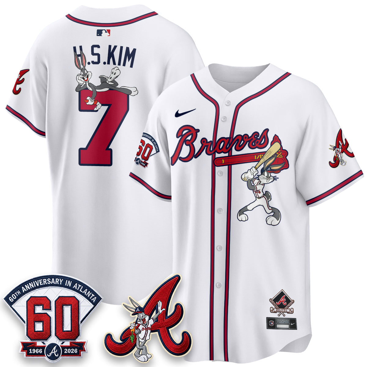 ATL x Bunny Vapor Premier Limited Jersey - Stitched