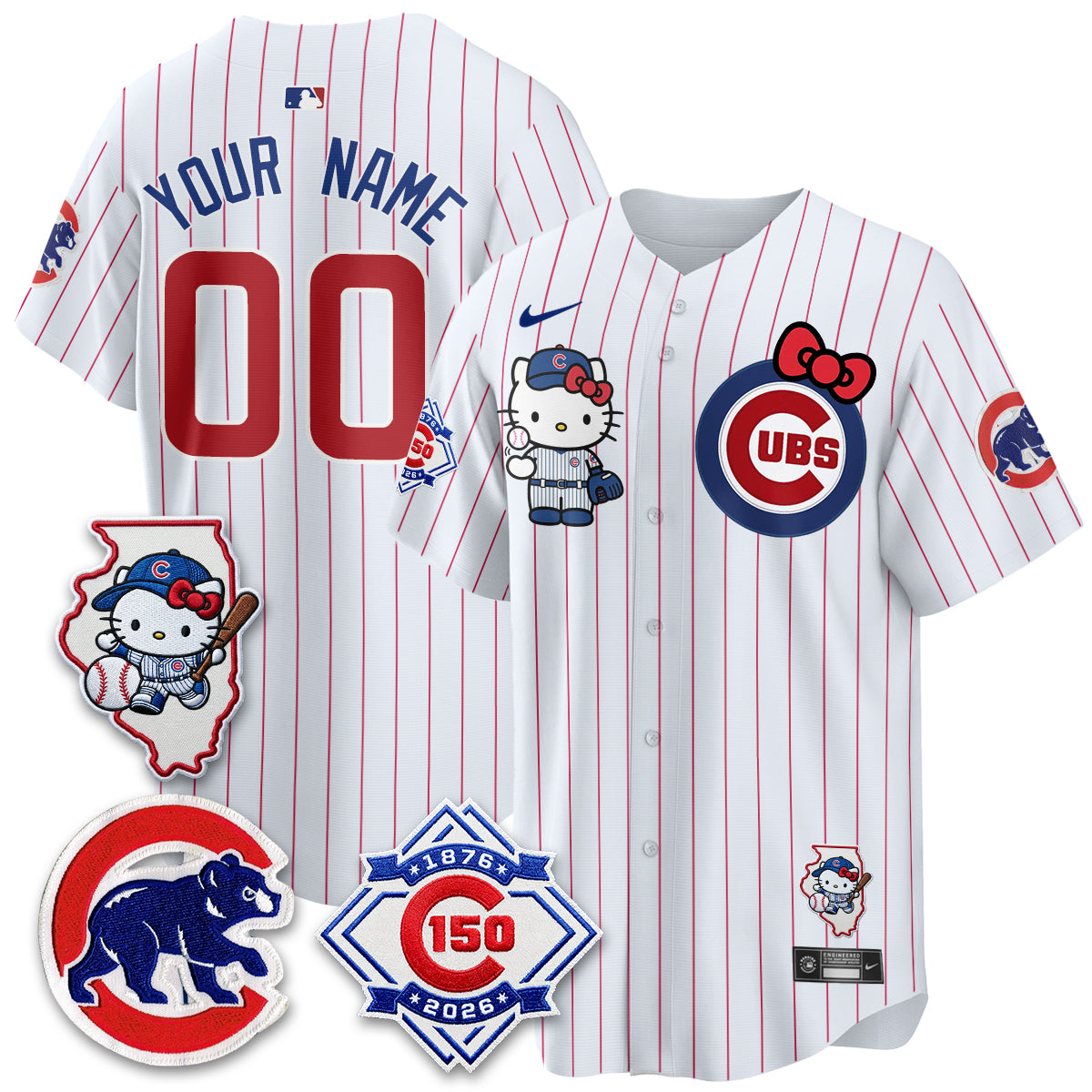 CHC x Meow KT Vapor Premier Limited Custom Jersey - All Stitched V2