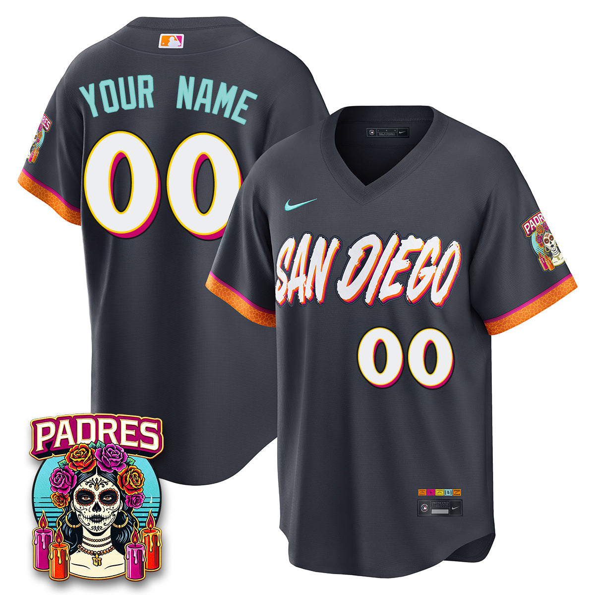 SD 2026 City Connect Vapor Limited Custom Jersey - All Stitched