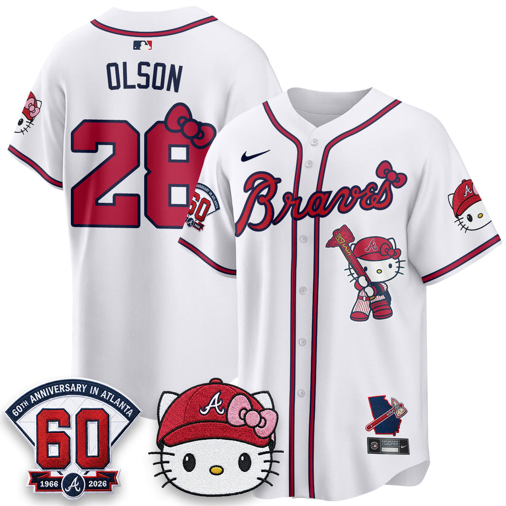 ATL x Meow KT 2026 Limited City Connect Jersey - Stitched