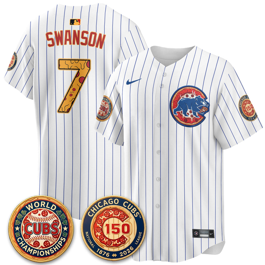 CHC Deep Dish Pizza Vapor Limited Jersey - Stitched
