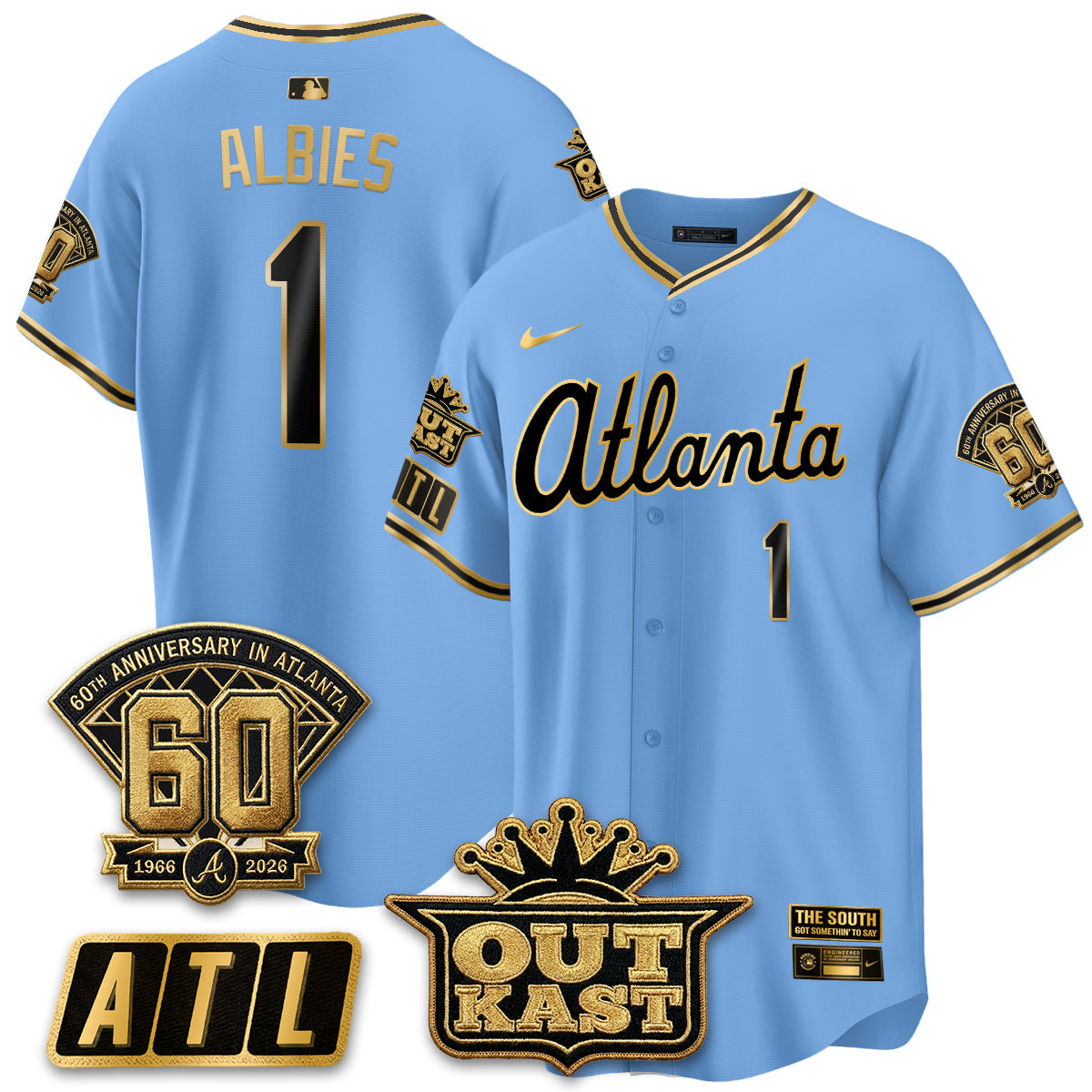 ATL 2026 Gothic Edition Vapor Limited Jersey - All Stitched