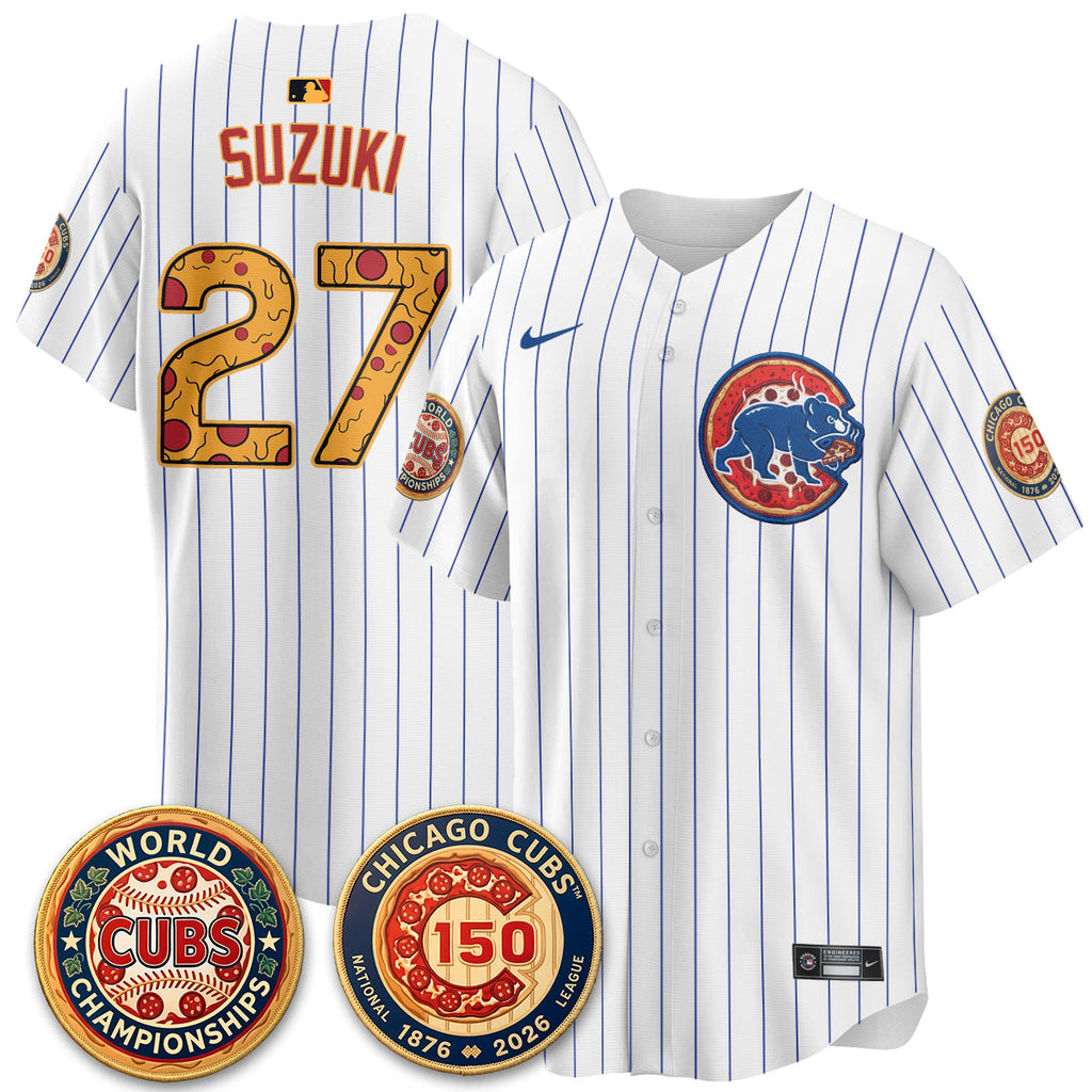 CHC Deep Dish Pizza Vapor Limited Jersey - Stitched