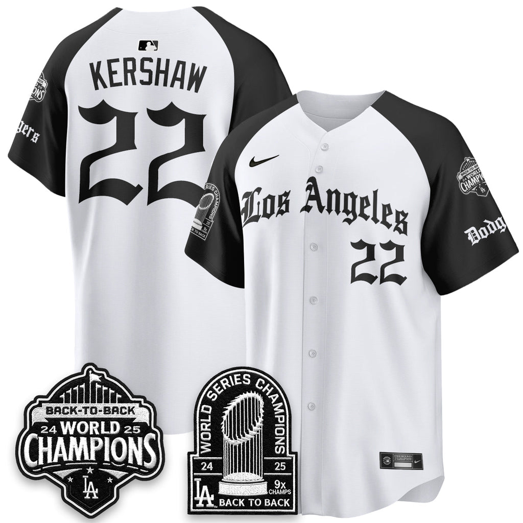 LAD WS Champions Back 2 Back Patch Vapor Premier Limited Gothic Gold Edition Jersey - Stitched