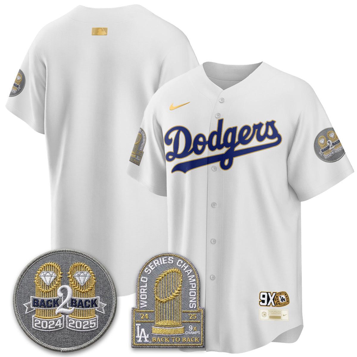 LAD Vapor Limited Jersey - Back to Back Champion - Stitched