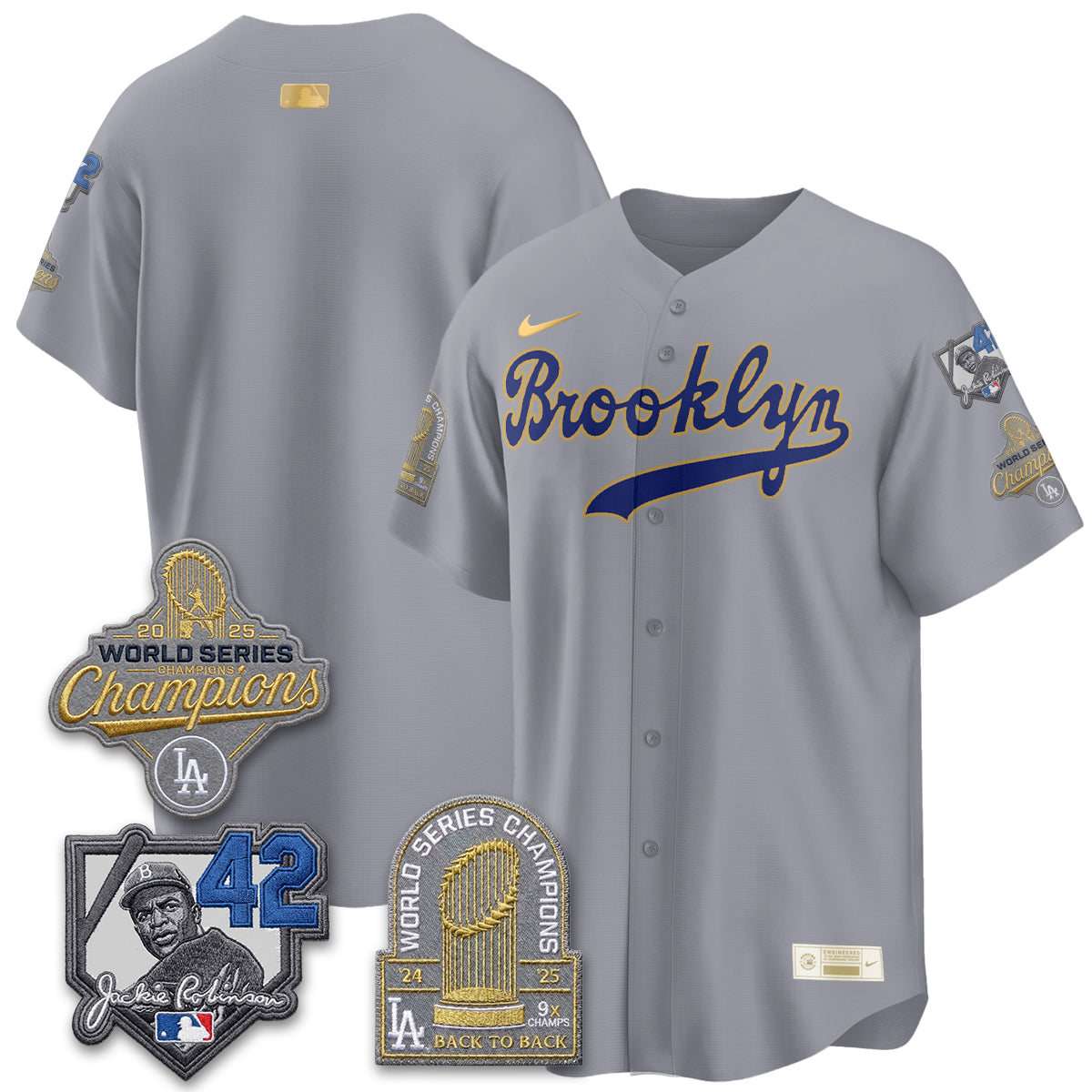 LAD 2026 Brooklyn Jackie Robinson Limited Jersey - Stitched