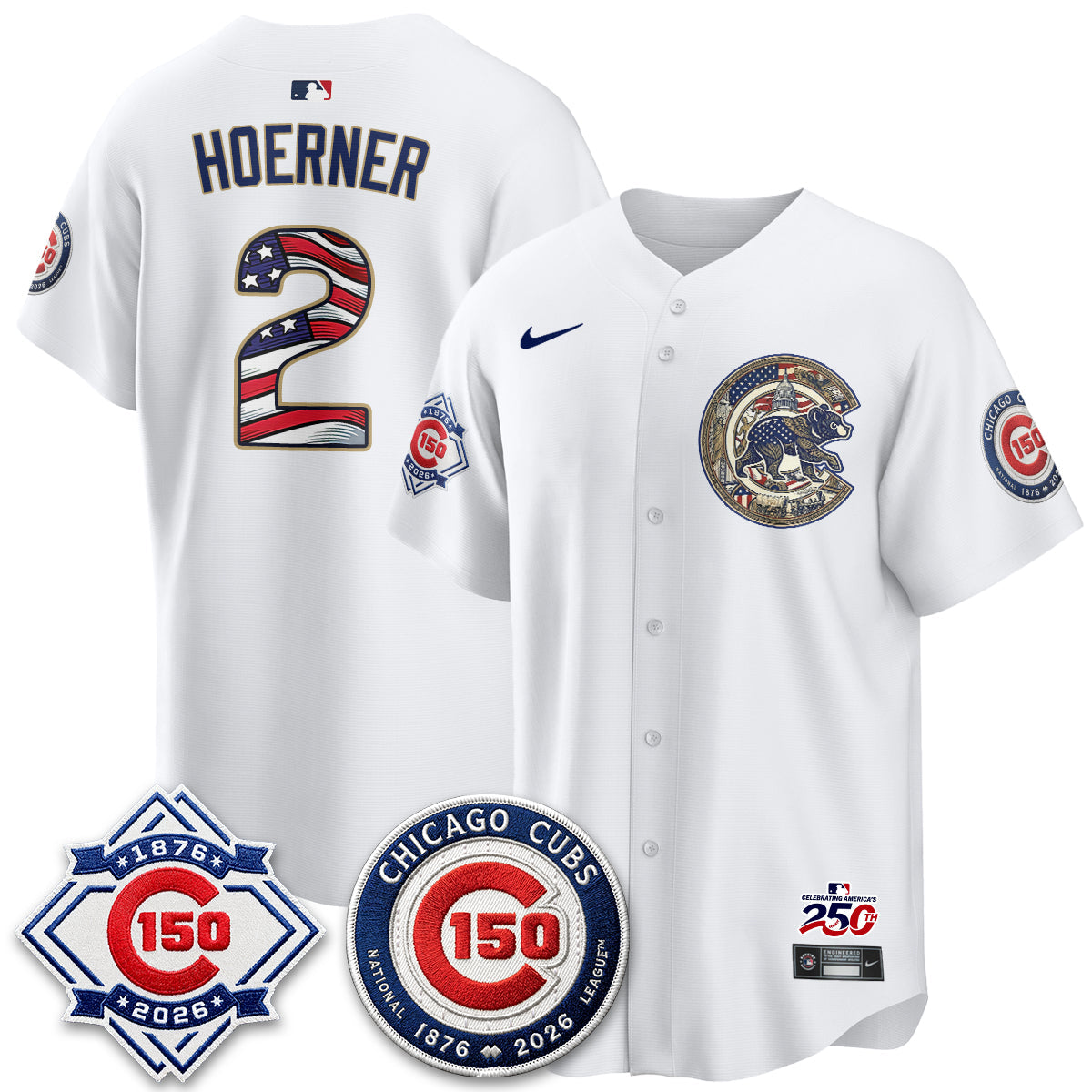 CHC 2026 Independence Day USA Vapor Limited Jersey - Stitched