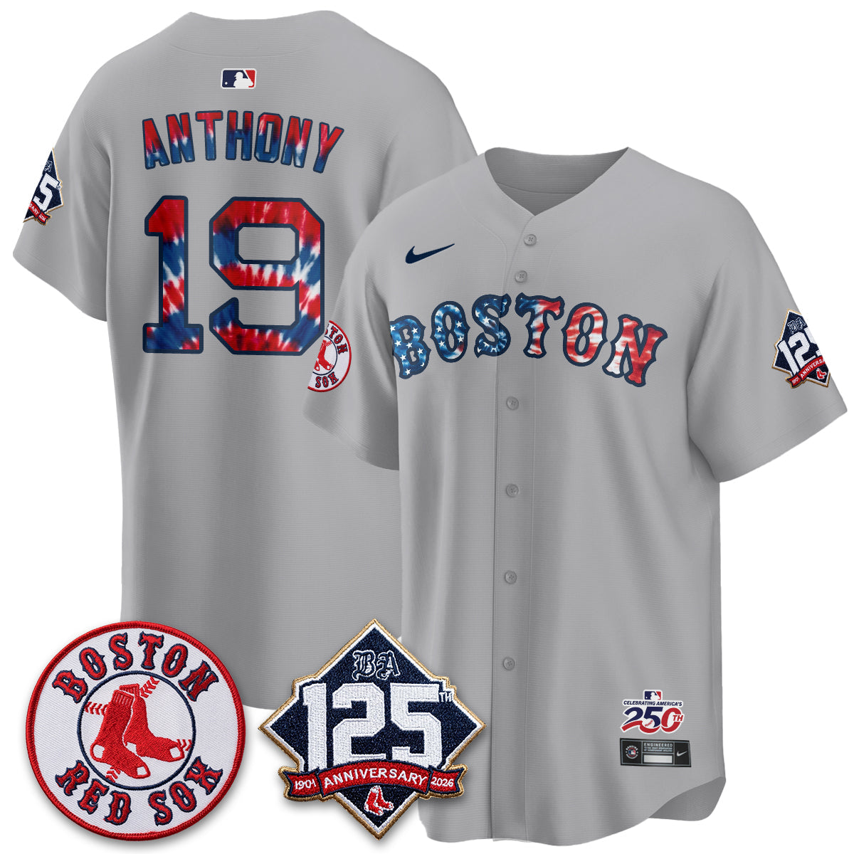 BOS Americana 2026 Vapor Limited Jersey - Stitched