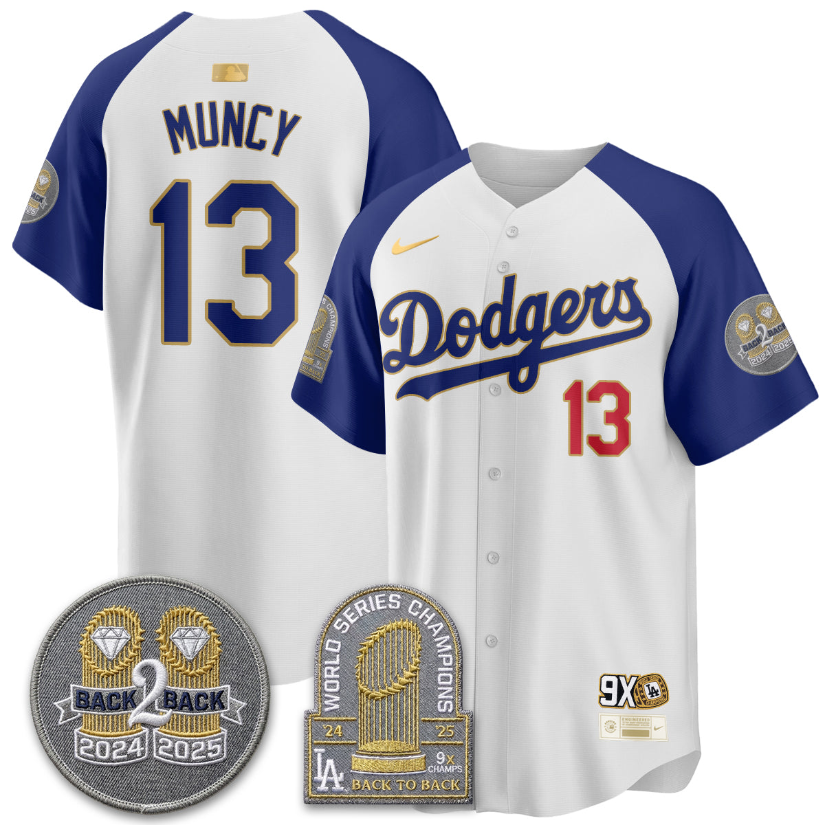 LAD Vapor Limited Jersey - Back to Back Champion - Stitched