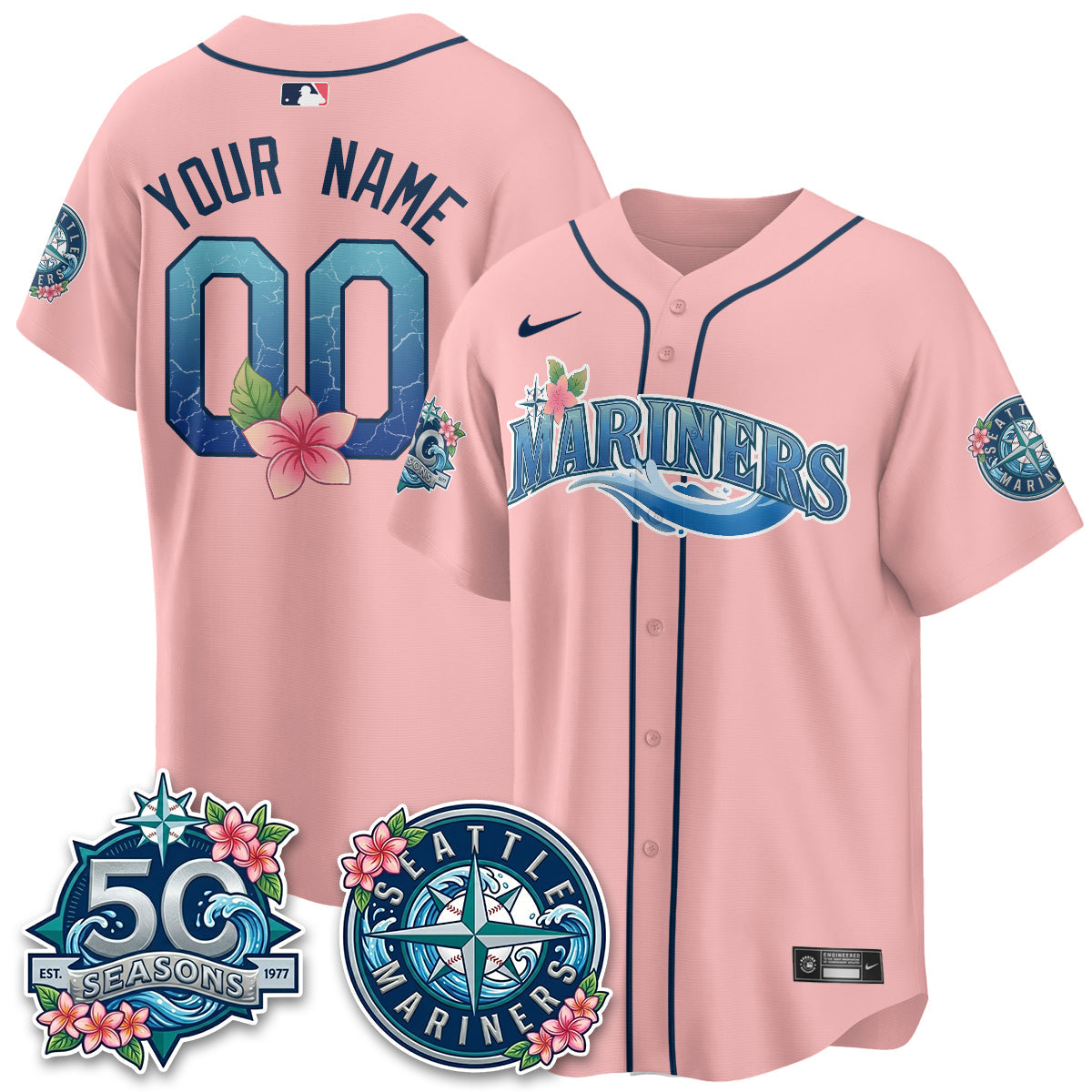 SEA "Aloha Spirit" Vapor Limited Custom Jersey - Printed
