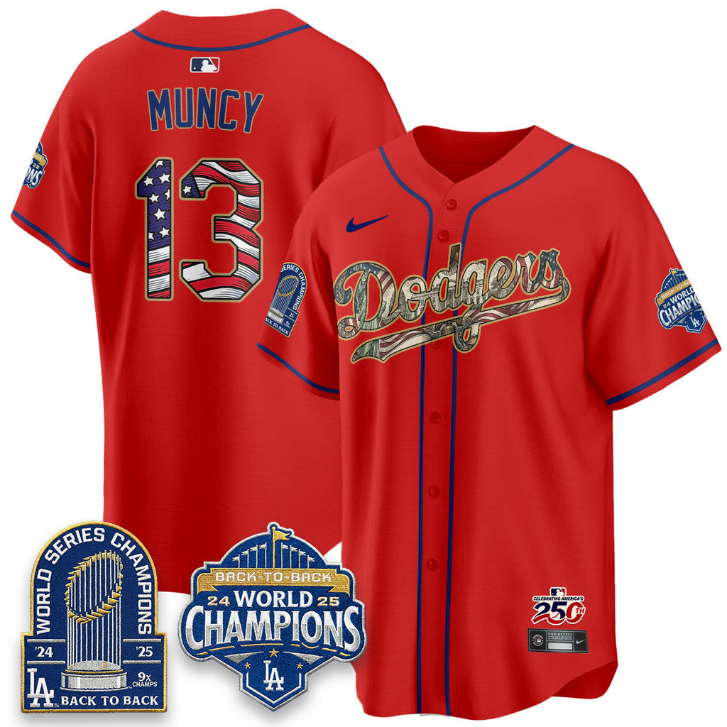 LAD 2026 Independence Day USA Vapor Limited Jersey - Stitched