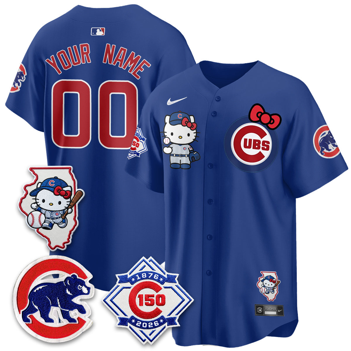 CHC x Meow KT Vapor Premier Limited Custom Jersey - All Stitched V2