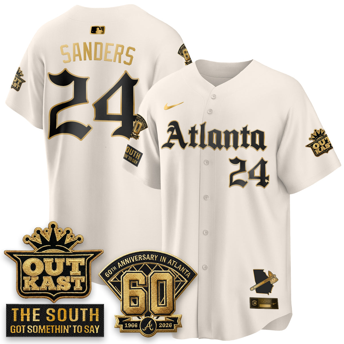 ATL 2026 Gothic Edition Vapor Limited Jersey - All Stitched