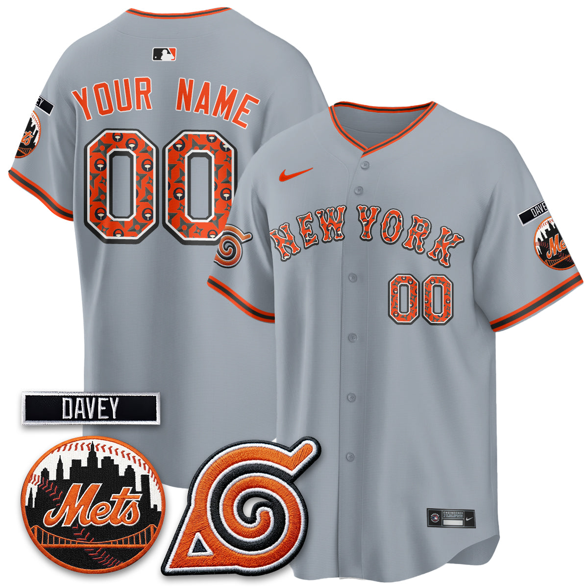 NYM x Naruto Nights 2026 Vapor Limited Custom Jersey - All Stitched V2