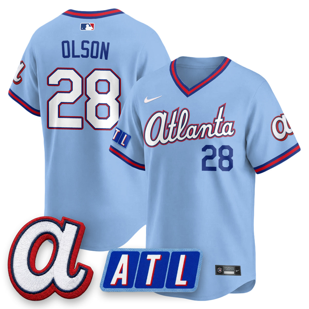 ATL 2026 New Era City Connect Vapor Limited Jersey - Stitched