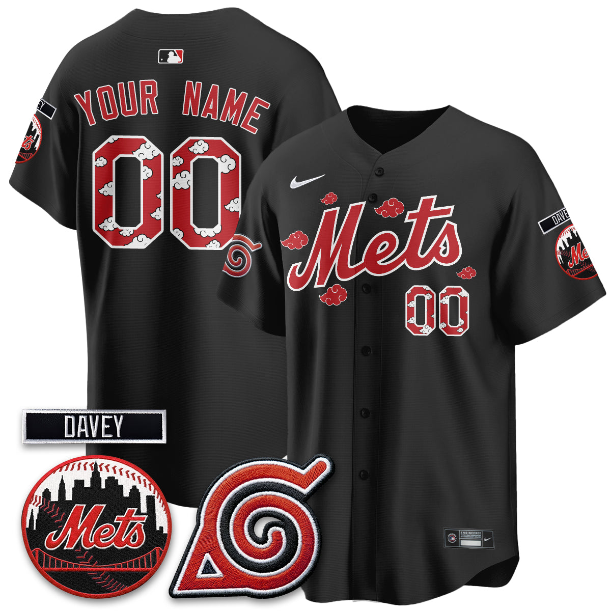 NYM x NRT Nights 2026 Vapor Limited Custom Jersey - All Stitched