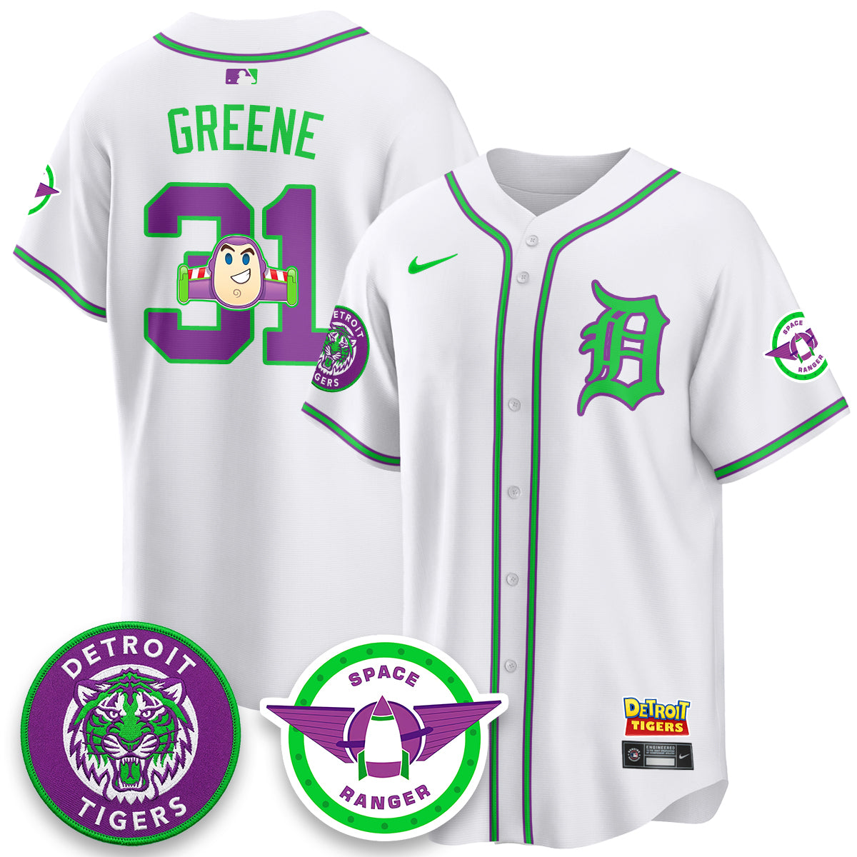 DET 2026 Space Ranger Edition Vapor Limited Jersey - Stitched