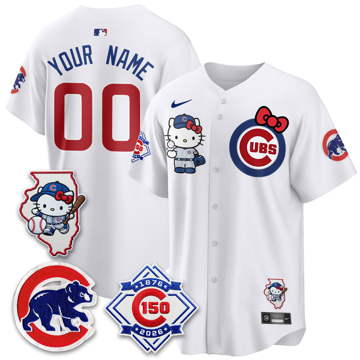 CHC x Meow KT Vapor Premier Limited Custom Jersey - All Stitched V2