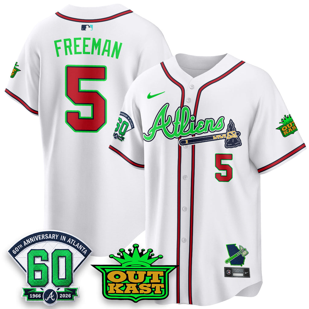 ATL x Atliens Cool Base Galaxy Version Jersey - Stitched
