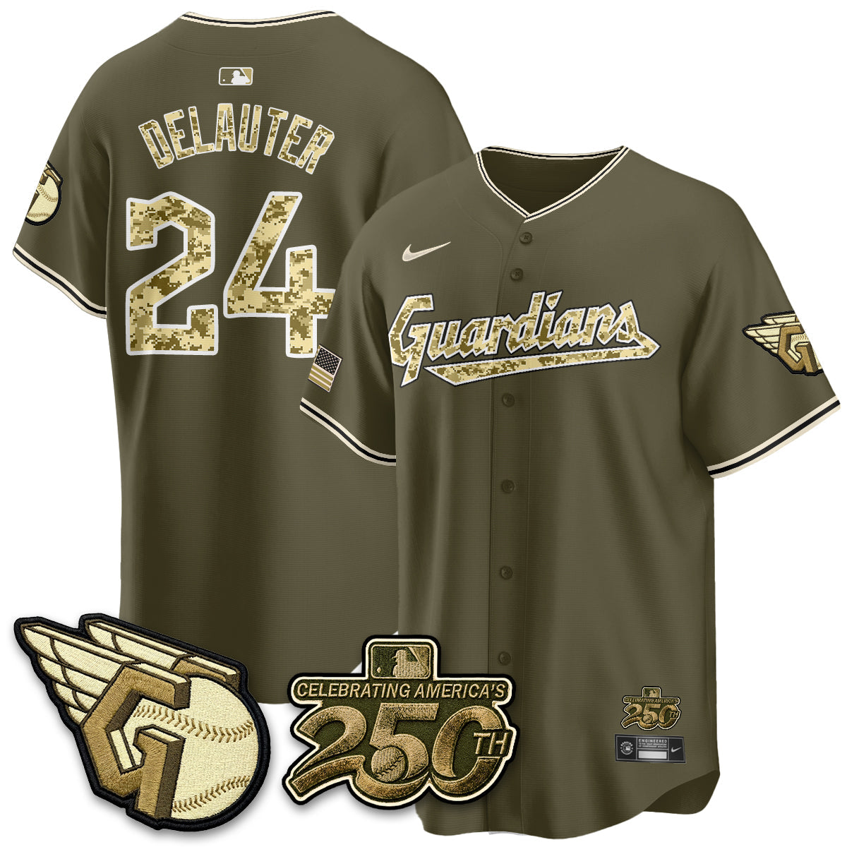 CLE Salute to Service 2026 Vapor Limited Jersey - Stitched