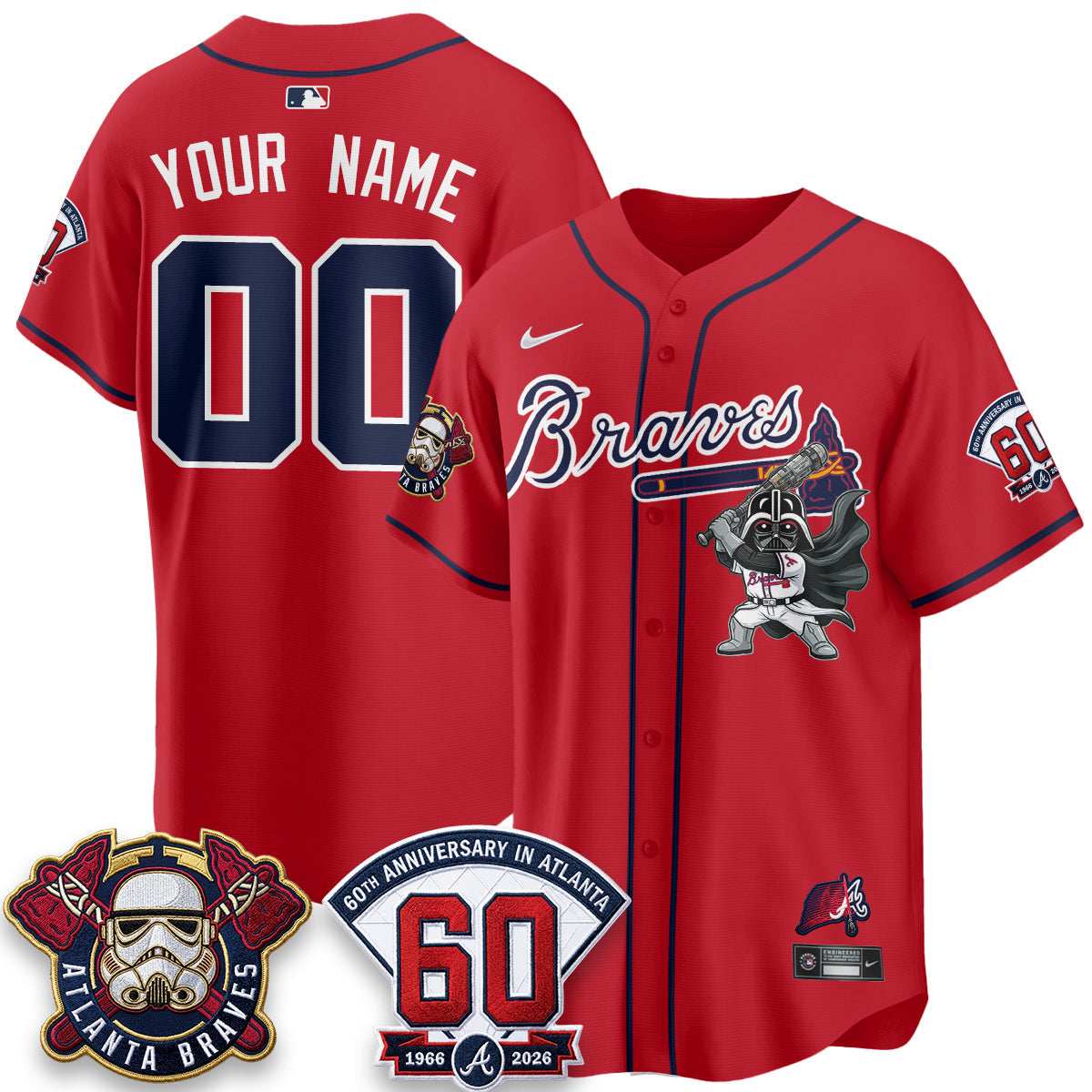 ATL x SW Vapor Limited Custom Jersey - Stitched