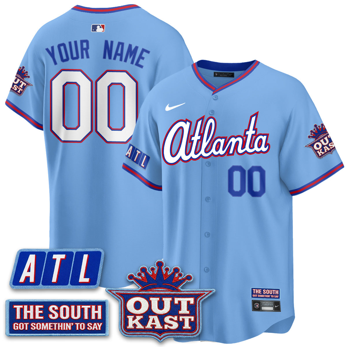 ATL 2026 City Connect Vapor Limited Custom Jersey - All Stitched V3