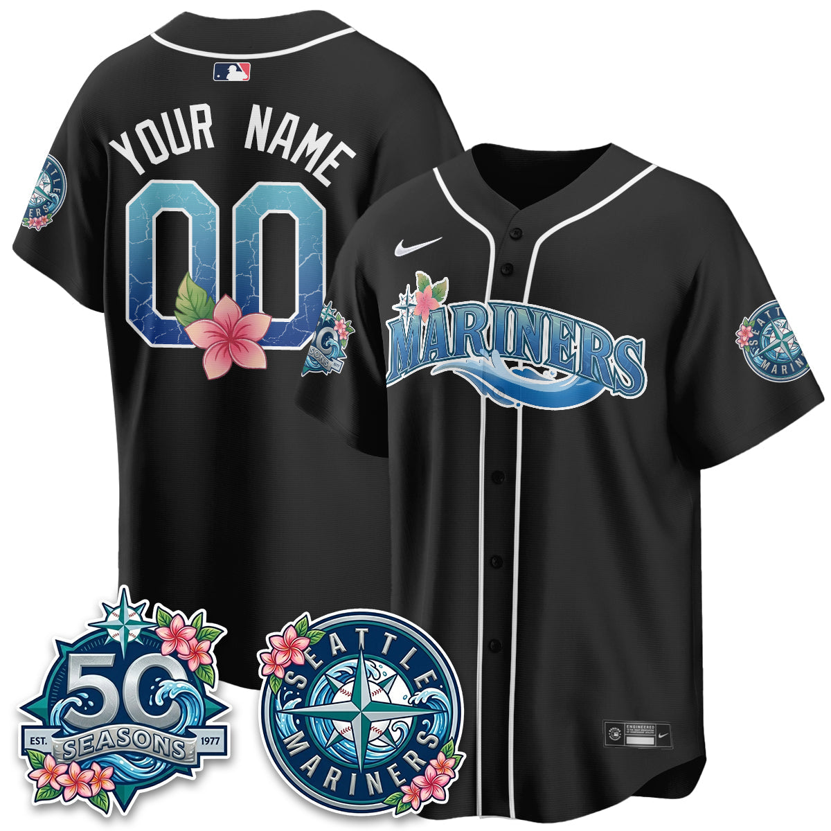SEA "Aloha Spirit" Vapor Limited Custom Jersey - Printed