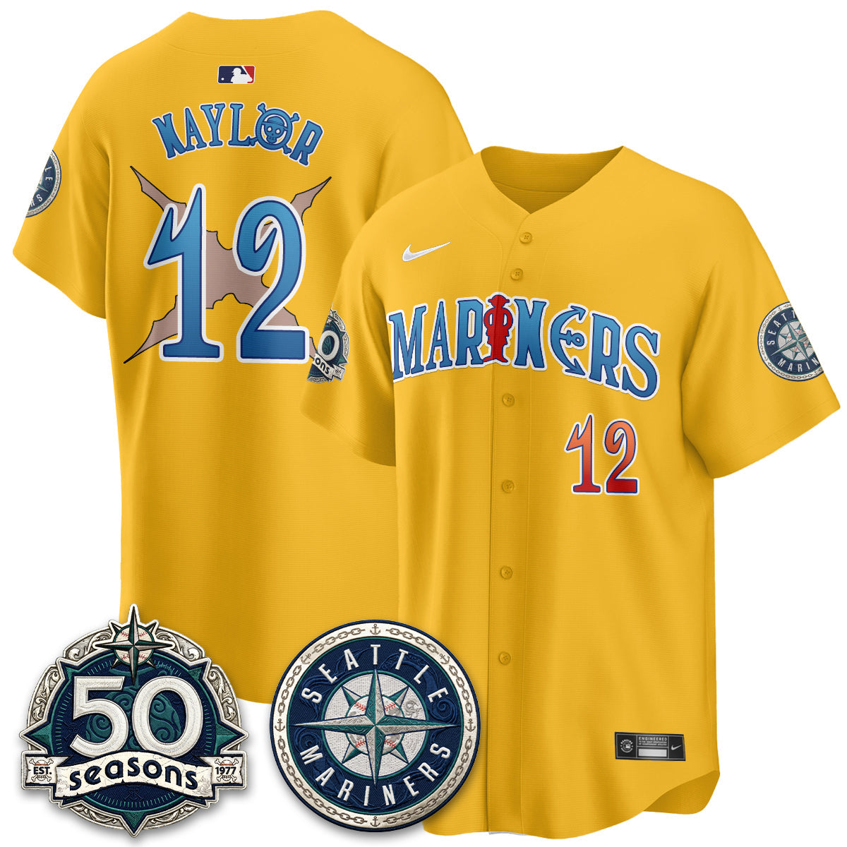 SEA x Japanese Cartoon Vapor Limited Jersey - Stitched