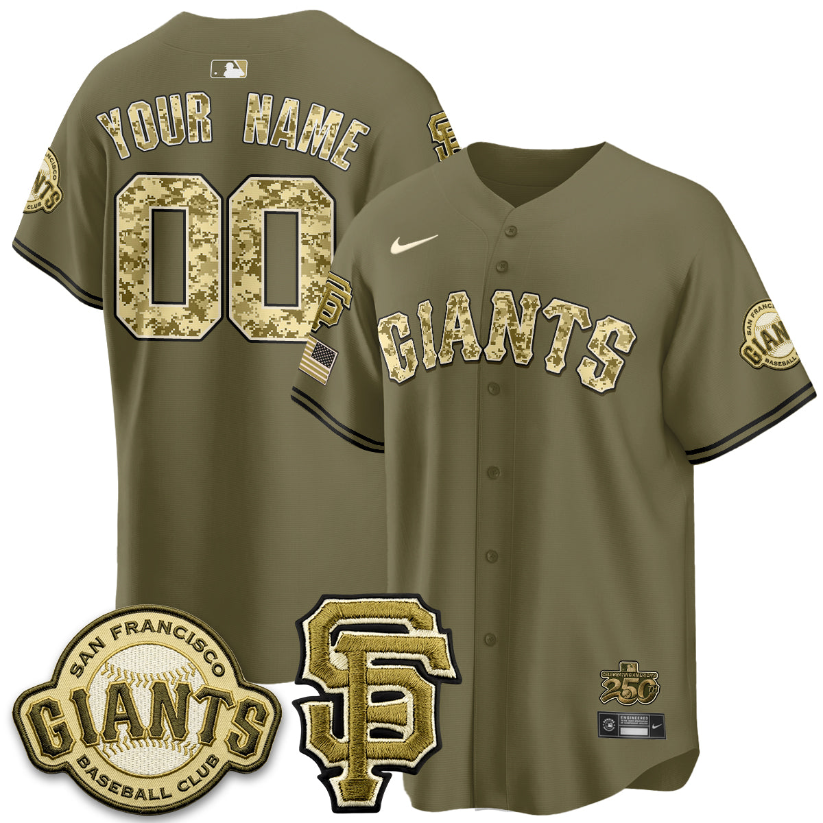 SF 2026 Armed Forces Day Custom Jersey V2 - Stitched