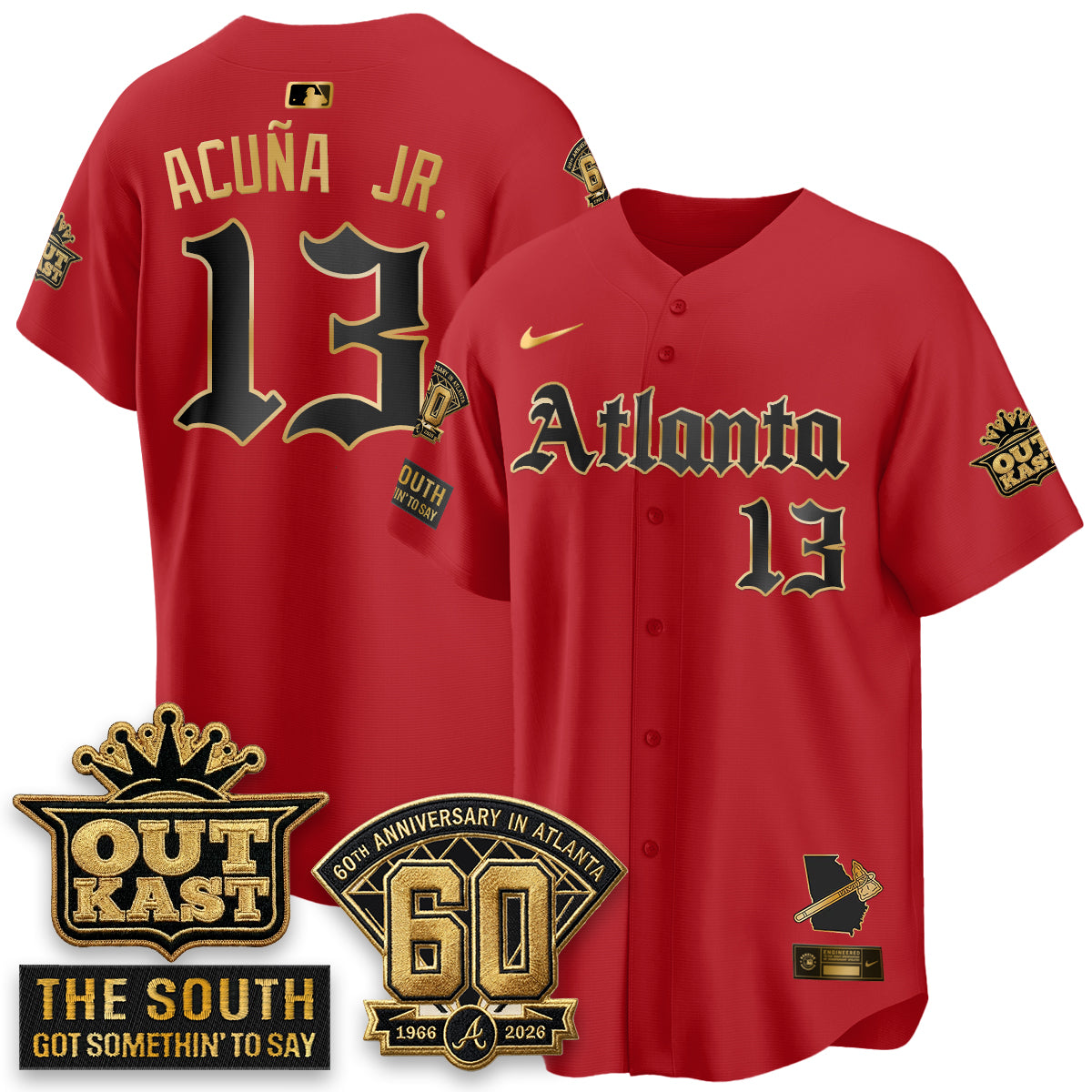ATL 2026 Gothic Edition Vapor Limited Jersey - Stitched