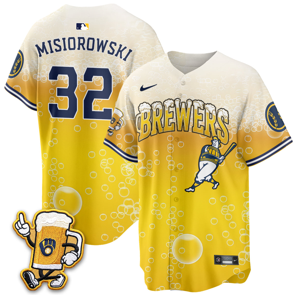 MIL "Pitcher & Pint" Edition Vapor Jersey V2 - Stitched