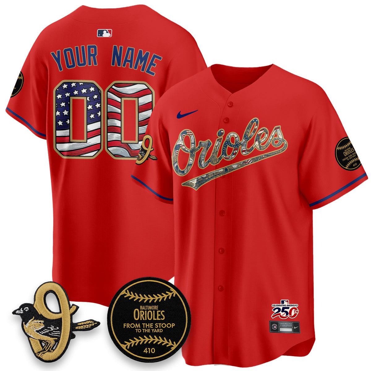 BAL 2026 Independence Day USA Vapor Limited Custom Jersey - Stitched