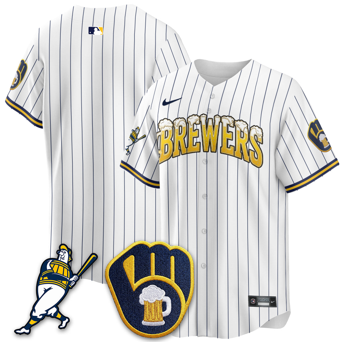 MIL "Pitcher & Pint" Edition Vapor Limited Jersey - Stitched (2)