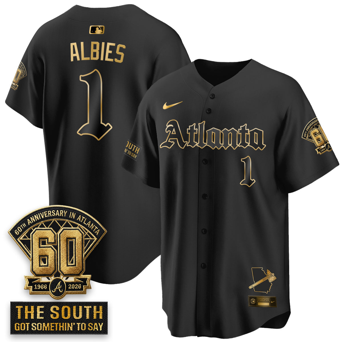 ATL 2026 Gothic Edition Vapor Limited Jersey - All Stitched V2