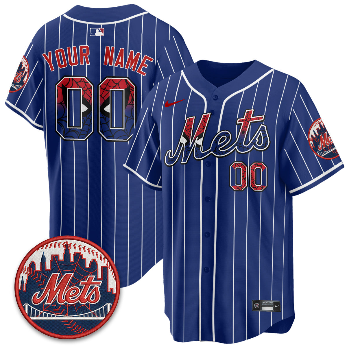 NYM x Web-Head Vapor Premier Limited Custom Jersey - All Stitched V2
