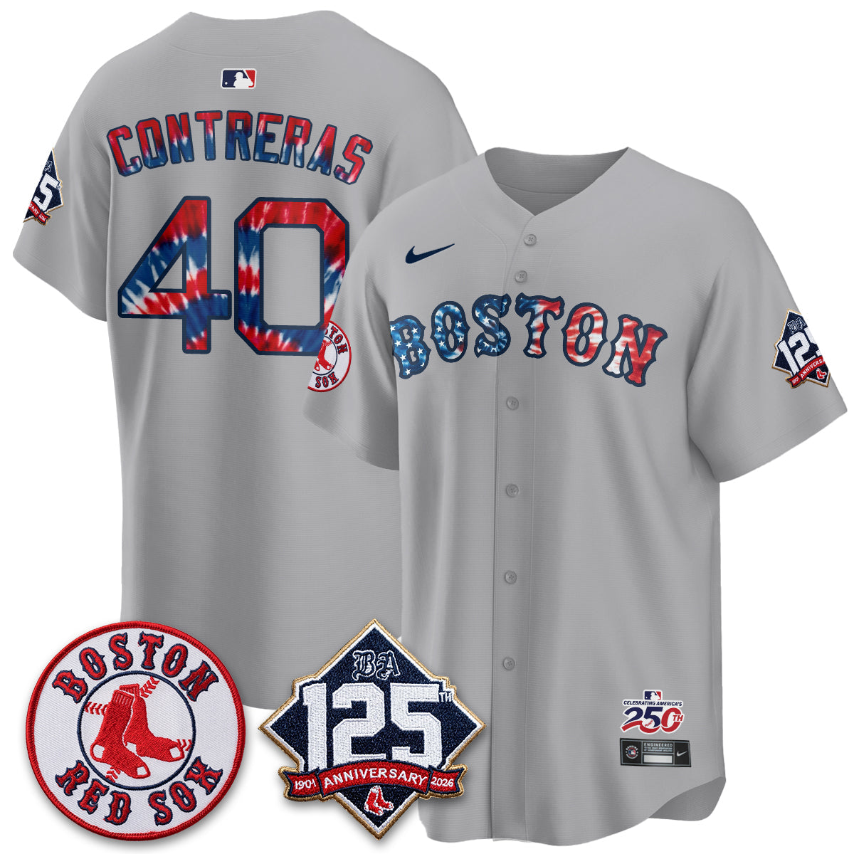 BOS Americana 2026 Vapor Limited Jersey - Stitched